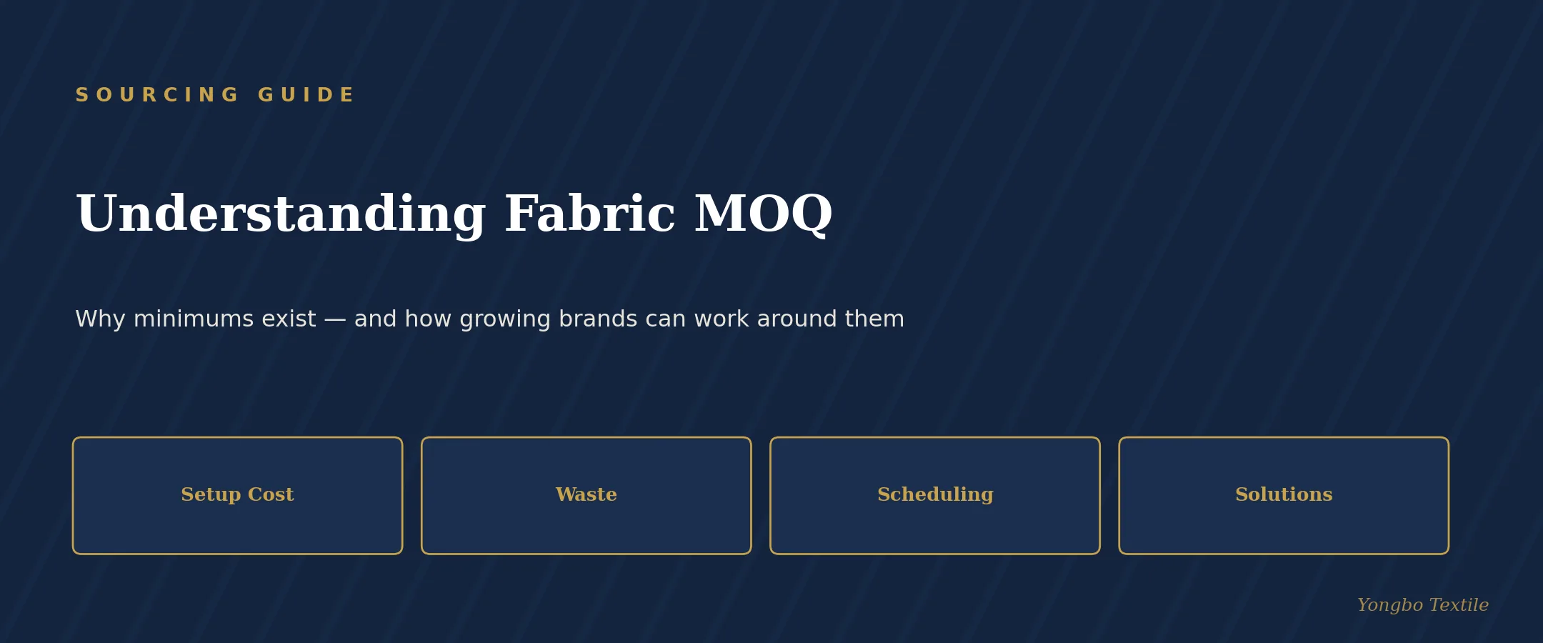 Understanding fabric MOQ guide