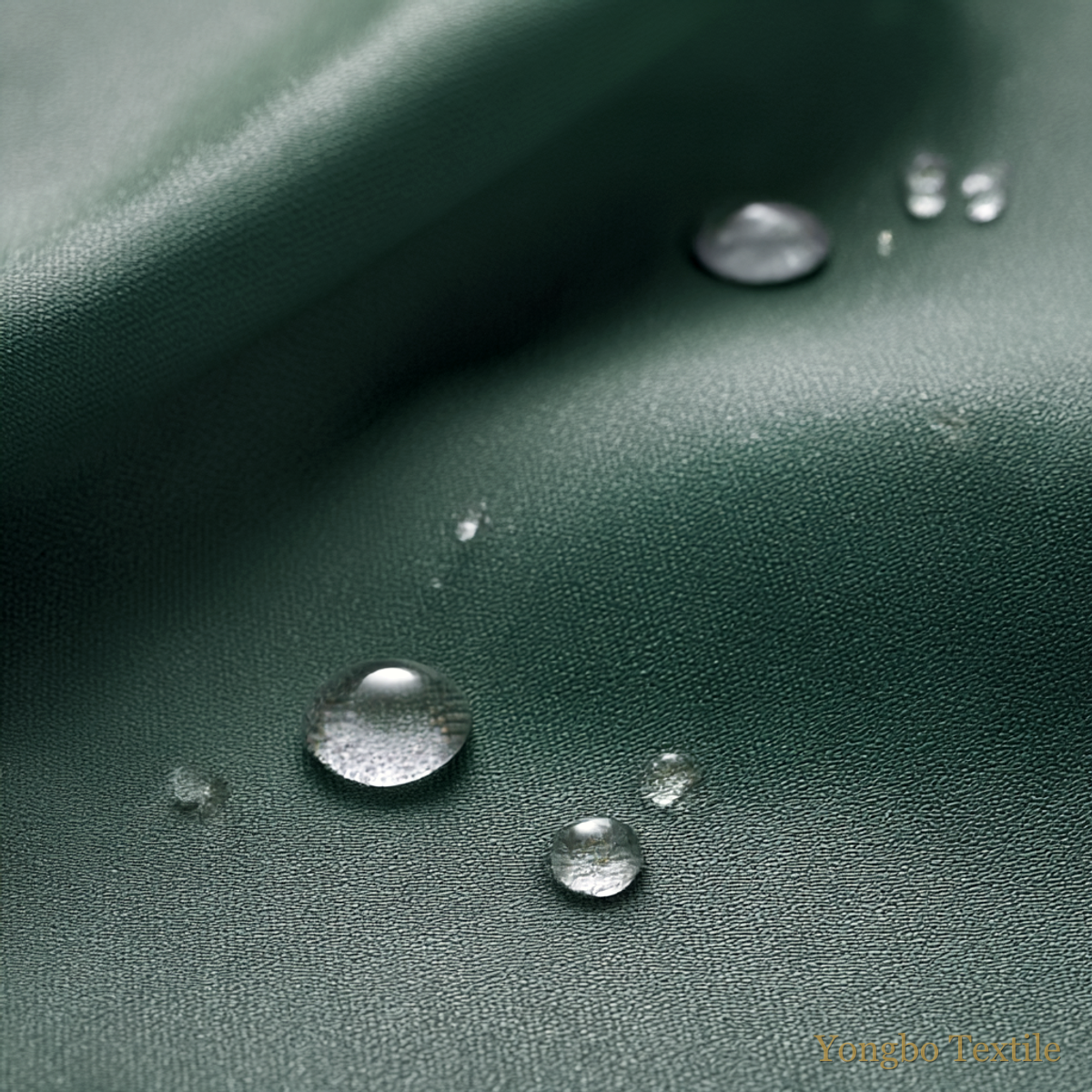 Coated Polyester (PU/DWR) fabric, 100% Polyester + PU/PA Coating